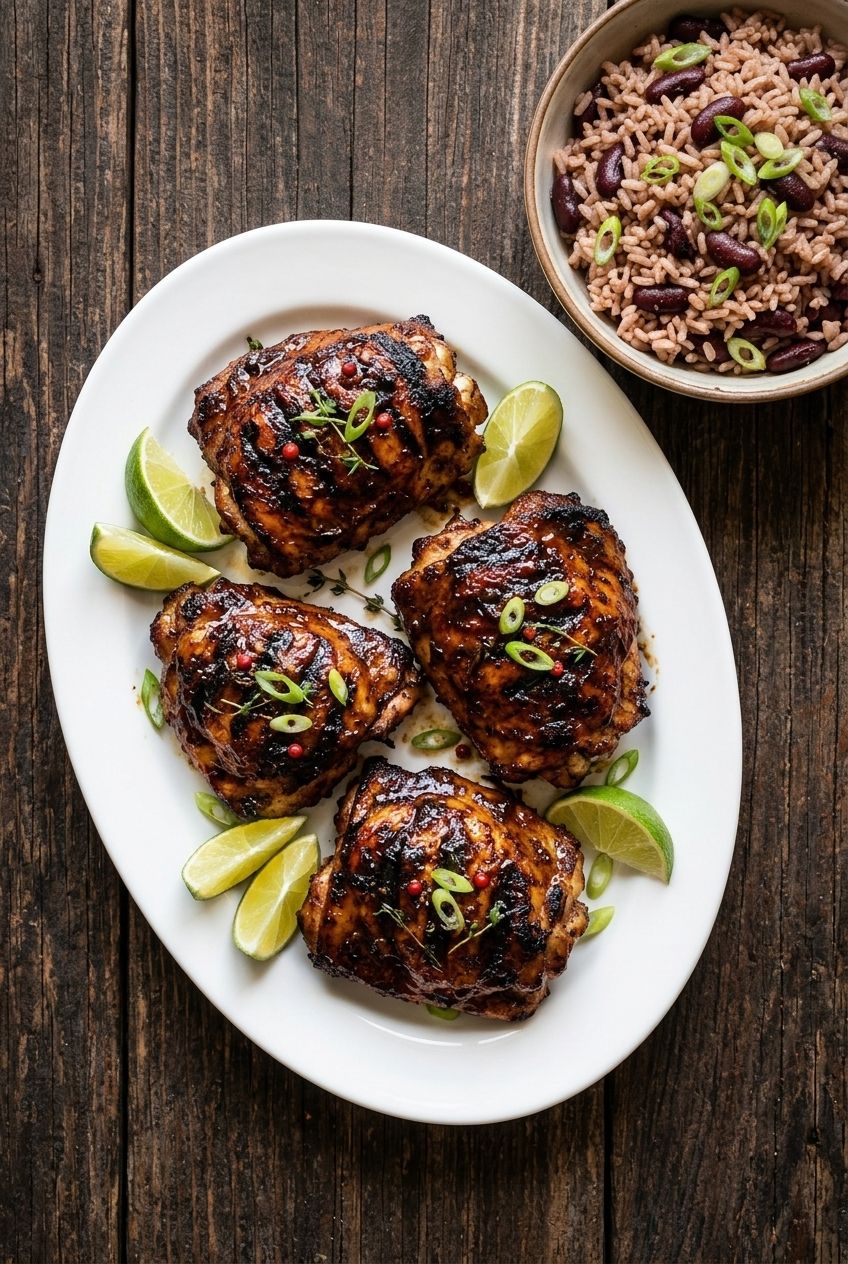 Jerk Chicken Thighs