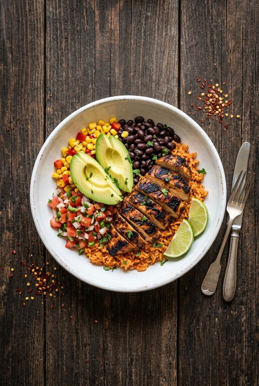 Chipotle Chicken Burrito Bowls