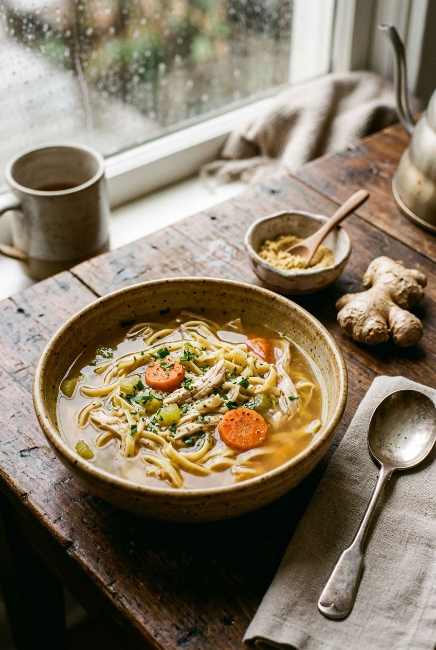 Level Up Your Chicken Noodle Soup with Ground Ginger