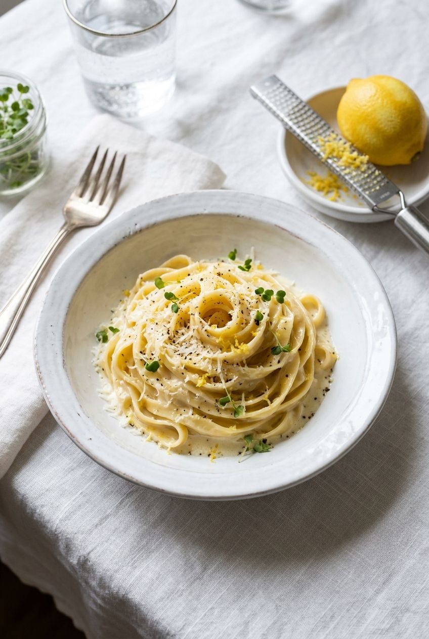 Level Up Your Fettuccine Alfredo with Lemon Zest