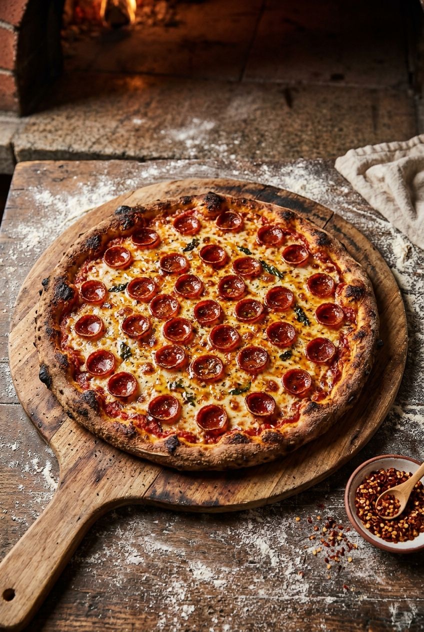 Level Up Your Pepperoni Pizza with Red Pepper Flakes