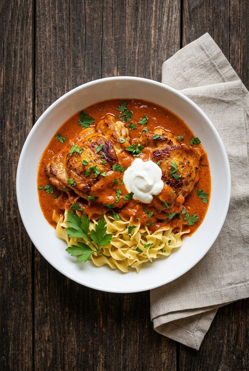 Chicken Paprikash
