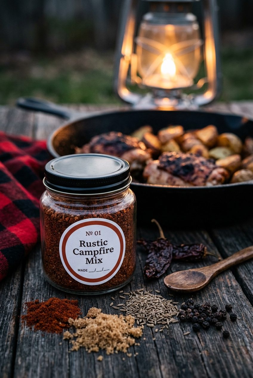 Rustic Campfire